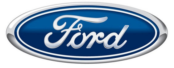 Una imagen del logotipo de Ford, reconocido por su distintivo diseño ovalado y letras estilizadas.
